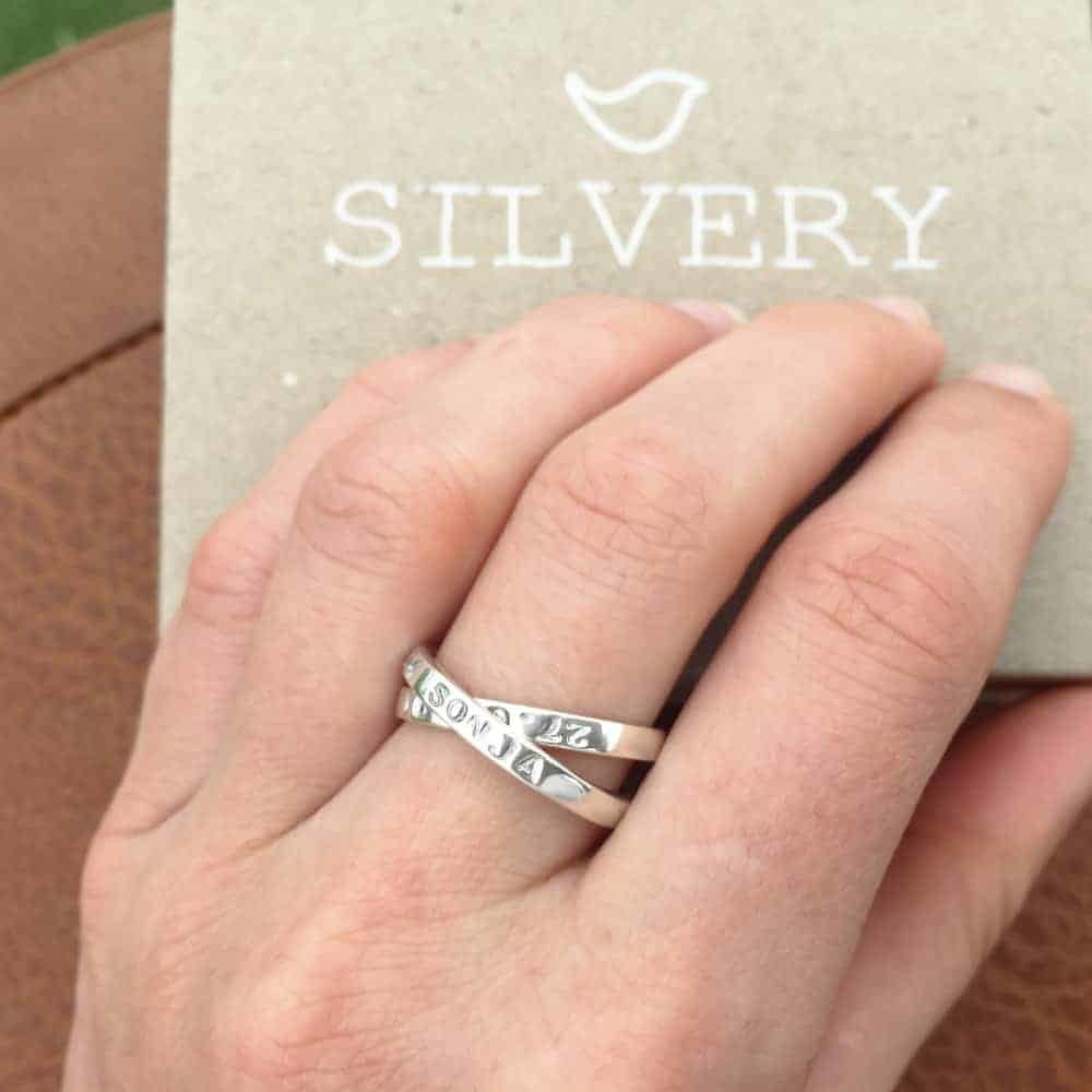 Dainty Name RIng
