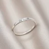 Engraved Identity Diamond Band