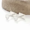 Rectangle Initial Cufflinks - Image 2