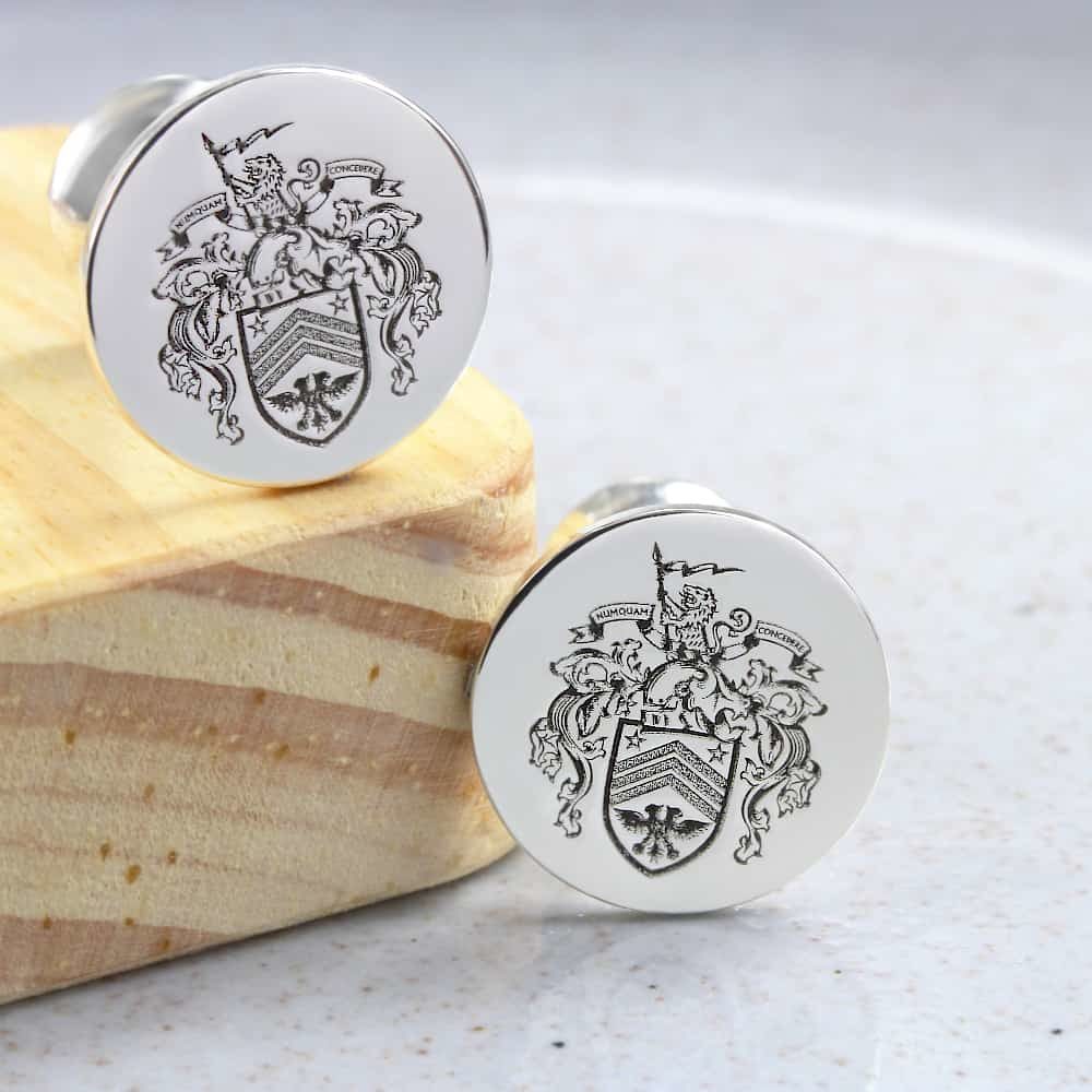Personalised Cufflinks for Men by silvery jewellery in south africa