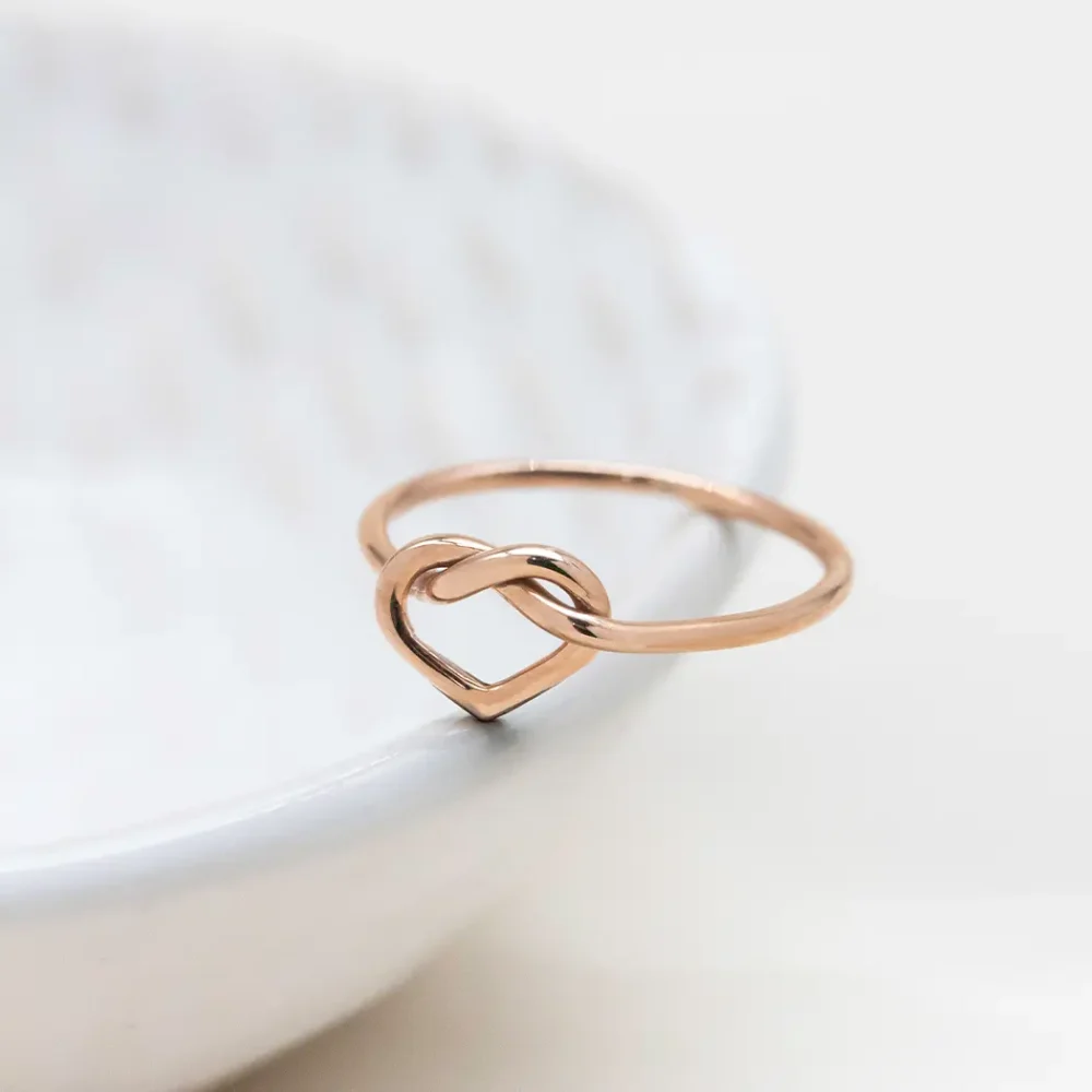 Heart Knot Ring