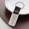 Personalised Key Ring Engraved with Your Photo (S) - Stainless Steel - Image 2