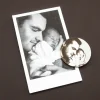 Stainless Steel Fridge Magnet - Photo Engraved