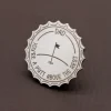 Stainless Steel Personalised Golf Ball Marker - Flag Design - Image 3