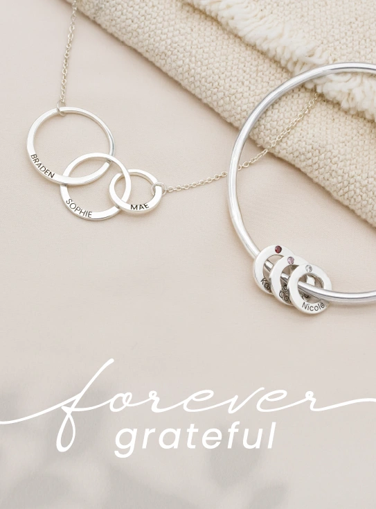 Personalised Jewellery Crafted in Sterling Silver | Silvery Jewellery UK