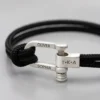 Personalised Slider Lock Bracelet - 3 Colours - Image 3