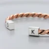 Flat Twist Copper Bangle - Image 4