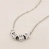 Initial Cube Necklace (Add up to 5 Pendants) - Image 2