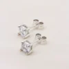 5mm Diamond Stud Earrings - Image 2