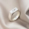 Rectangle Signet Ring