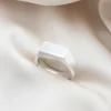 Rectangle Signet Ring - Image 3