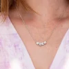 Initial Cube Necklace (Add up to 5 Pendants)