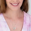 My Family Ring Name & Birthstone Necklace - Image 2