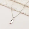 Arabic Initial Birthstone Necklace - Image 2