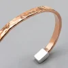 Personalised Hammered Copper Bangle - Image 2