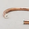 Personalised Round Copper Bangle - Image 2