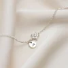 Birthstone Flower & Coin Bracelet