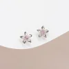 Personalised Birthstone Flower Stud Earrings - Image 4