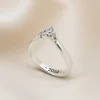 Diamond Chevron Ring - Image 2