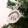 Kid's Drawing Christmas Tree Ornament