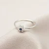 Dainty Cluster Birthstone Ring - Image 2