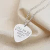Personalised Guitar Pick Necklace - Image 2