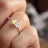 You & Me Birthstones Ring (Select Stone Colours) - Image 4