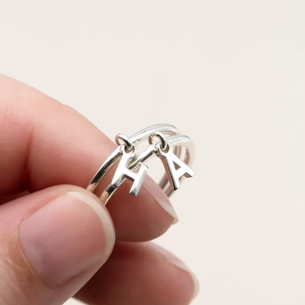Initial Charm Ring - Image 2