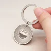 Personalised Song Vinyl Key Ring - Stainless Steel - Image 2