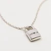 Personalised Lock Pendant Necklace - Image 2