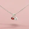 Secret Heart Birthstone Necklace (SELECT 1-5 PENDANTS) - Image 3