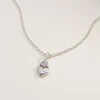 Dainty Heart Diamond Necklace - Image 3