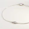Dainty Teardrop Diamond Bracelet