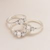 Round Diamond Trilogy Ring - Image 2