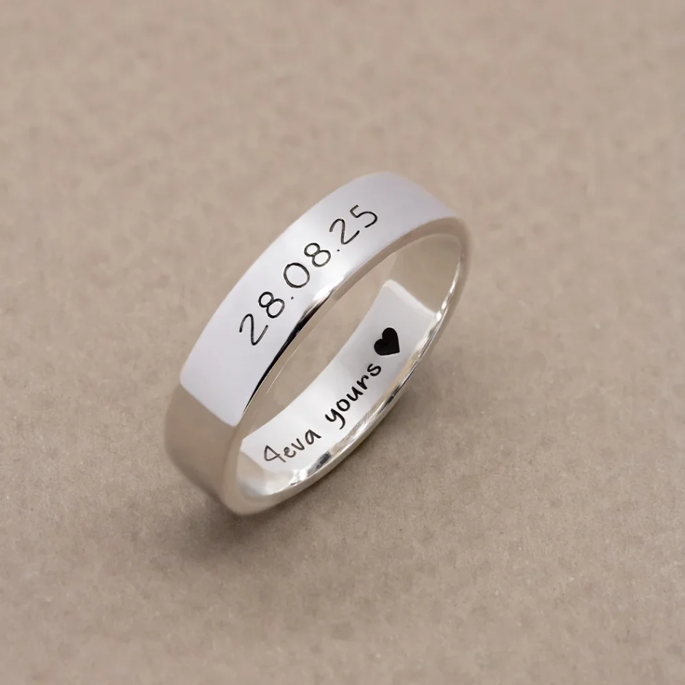 Engraved Ring 5mm