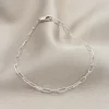 Dainty Paper Clip Bracelet