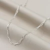 Dainty Paper Clip Necklace