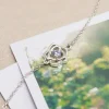 Rose Birthstone Connector Bracelet