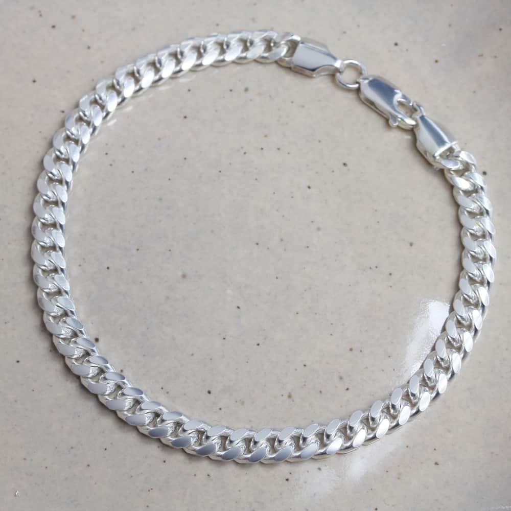 Bold Curb Anklet